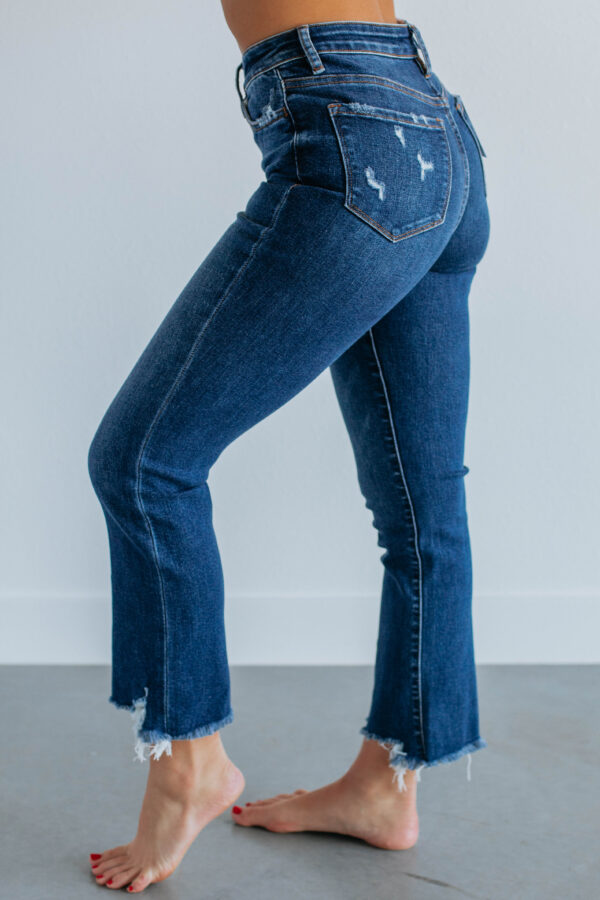 Bella Vervet Jeans - Dark Wash - Image 2
