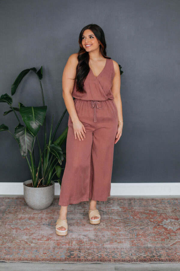 Keren Jumpsuit - Dusty Mauve - Image 3