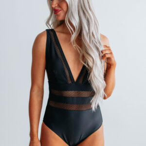 Last Splash One Piece Swimsuit - Black