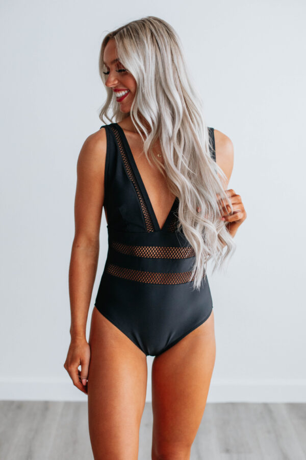 Last Splash One Piece Swimsuit - Black - Image 4