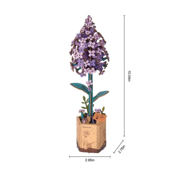 3D Wooden Flower Puzzles - Image 15