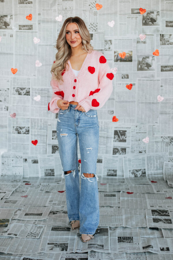 Lilia Cardigan - Blush - Image 5