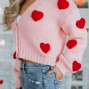 Lilia Cardigan - Blush