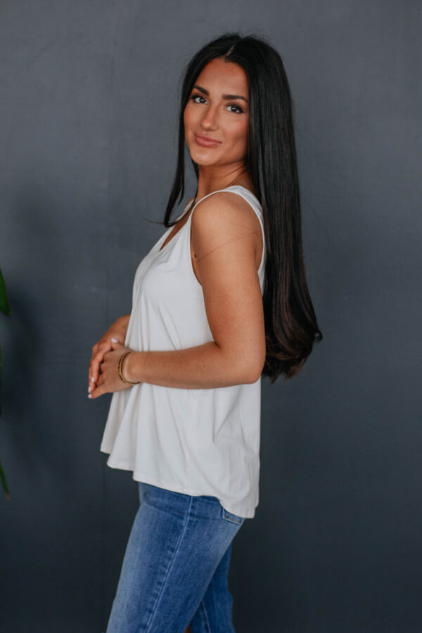 Linley Basic Tank - Natural - Image 2