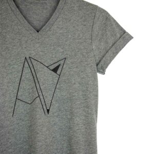 Androgynous Fox Logo | V Neck