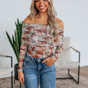 Lorelei Floral Mesh Bodysuit