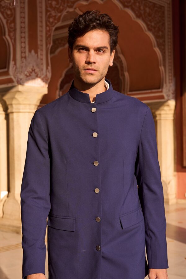 Draped Panel Blazer - Image 12