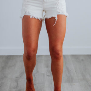 Mae Risen Shorts - Ecru