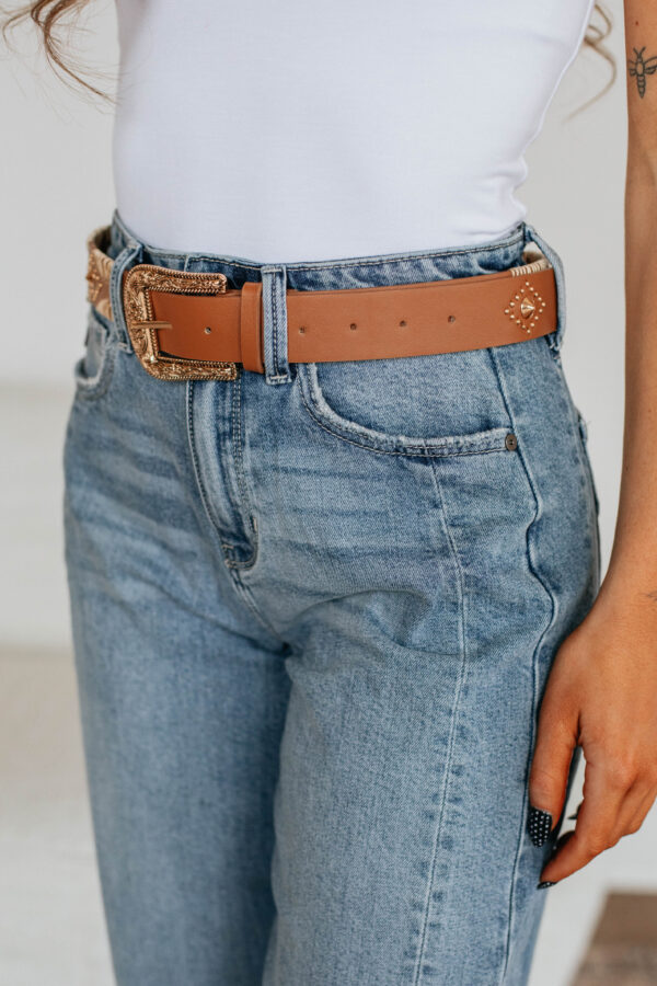 Alida Belt - Mocha - Image 3