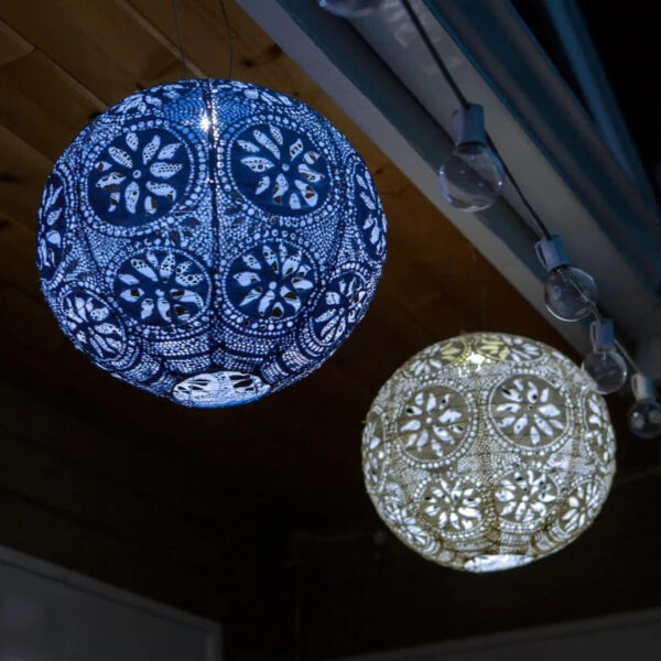 Stella Boho 12 Globe Solar Lantern - Image 4