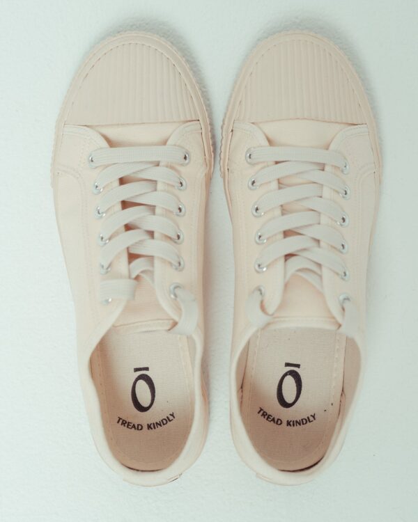 Noskin Shell-Toe Ecru Sneaker - Image 5