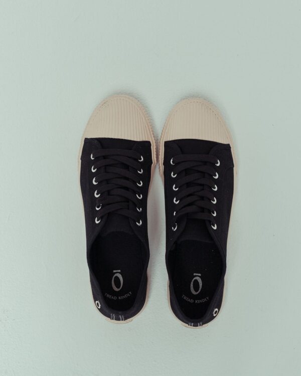 Noskin Shell-Toe Black Sneaker - Image 6