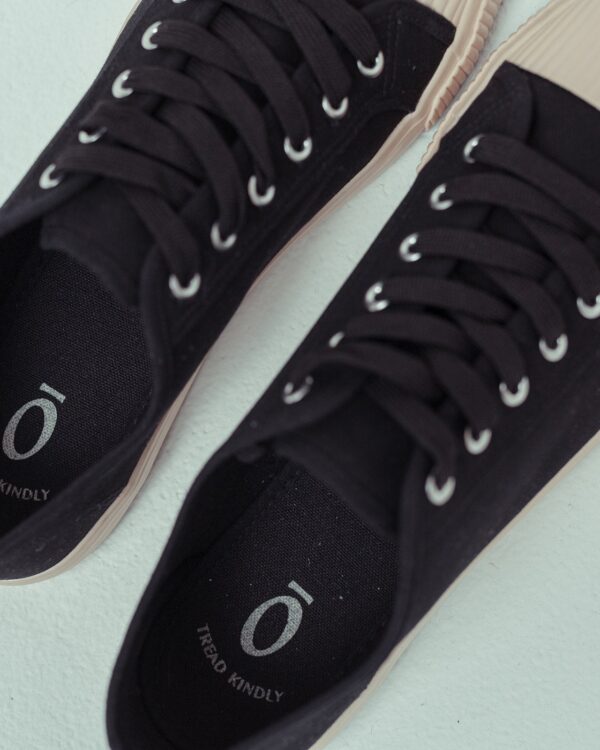 Noskin Shell-Toe Black Sneaker - Image 8
