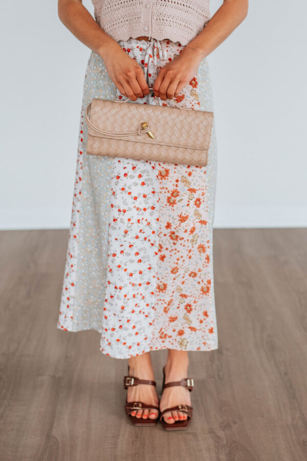 Asha Clutch Crossbody - Nude - Image 2