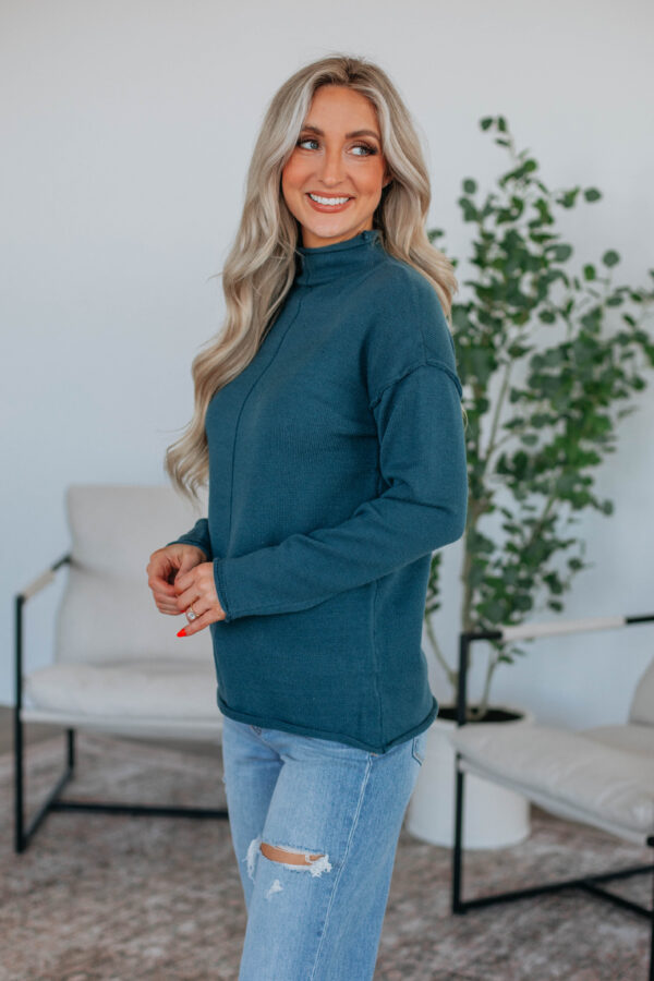 Olivette Sweater - Peacock - Image 5