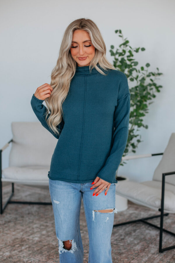 Olivette Sweater - Peacock