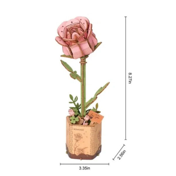 3D Wooden Flower Puzzles - Image 10