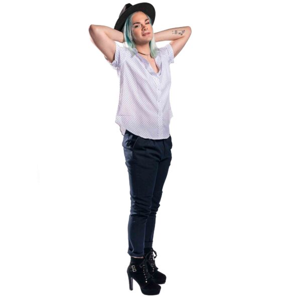 Pleated Slim Pant - Image 4