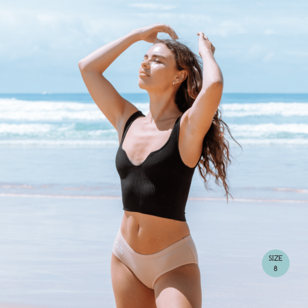 Powerpants Organic Cotton Brief - Almond - Image 2