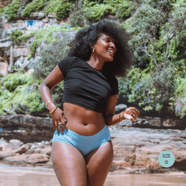 Powerpants Organic Cotton Brief - Ocean - Image 2