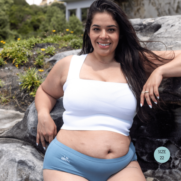 Powerpants Organic Cotton Brief - Ocean - Image 3