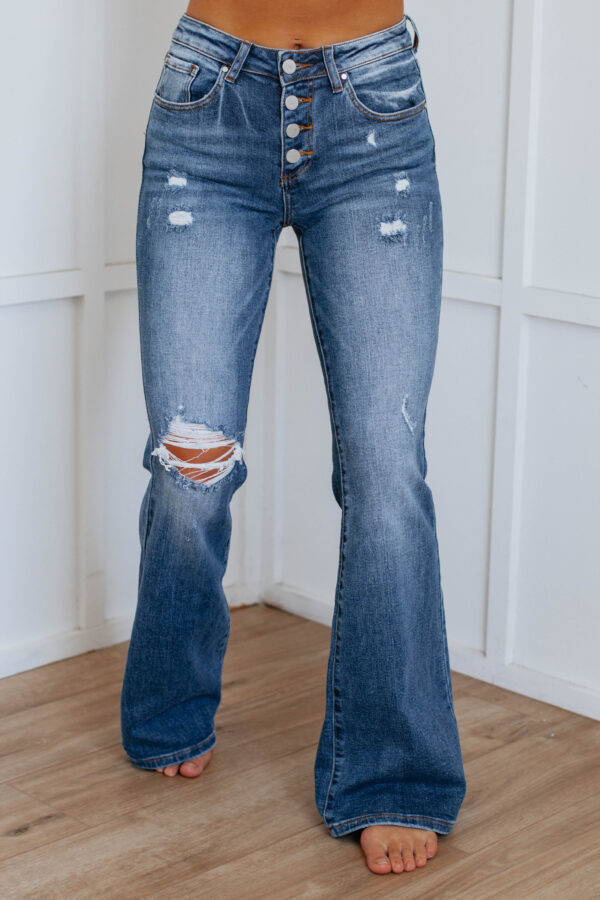 Rayna Risen Jeans - Dark Wash - Image 5