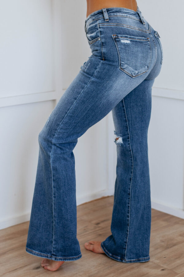 Rayna Risen Jeans - Dark Wash - Image 2