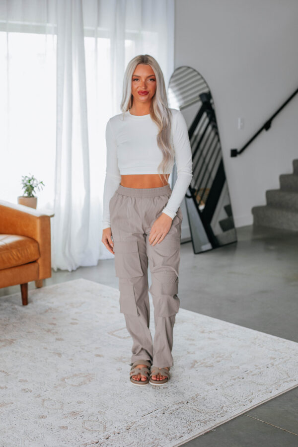 Waylon Cargo Pants - Mocha - Image 4