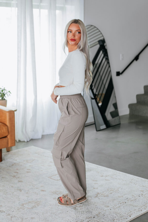 Waylon Cargo Pants - Mocha - Image 3