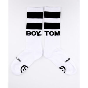 WHITE/BLACK SMILEY