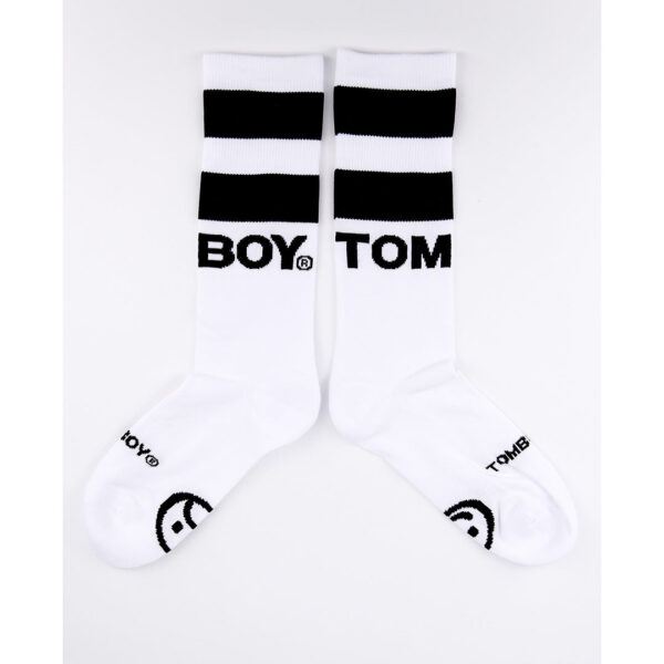 WHITE/BLACK SMILEY