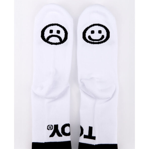 WHITE/BLACK SMILEY - Image 4