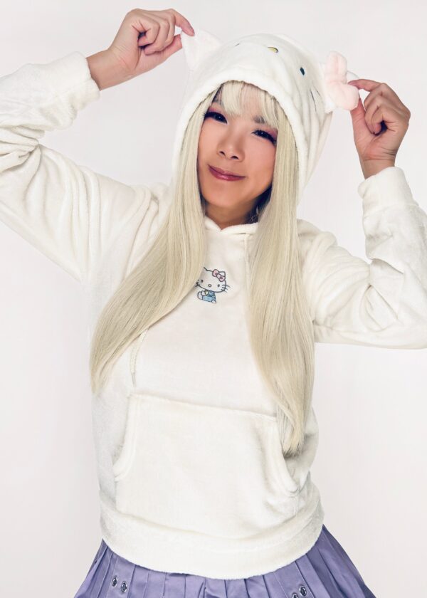 Sanrio Hello Kitty Cosplay Sherpa Hoodie - Image 2