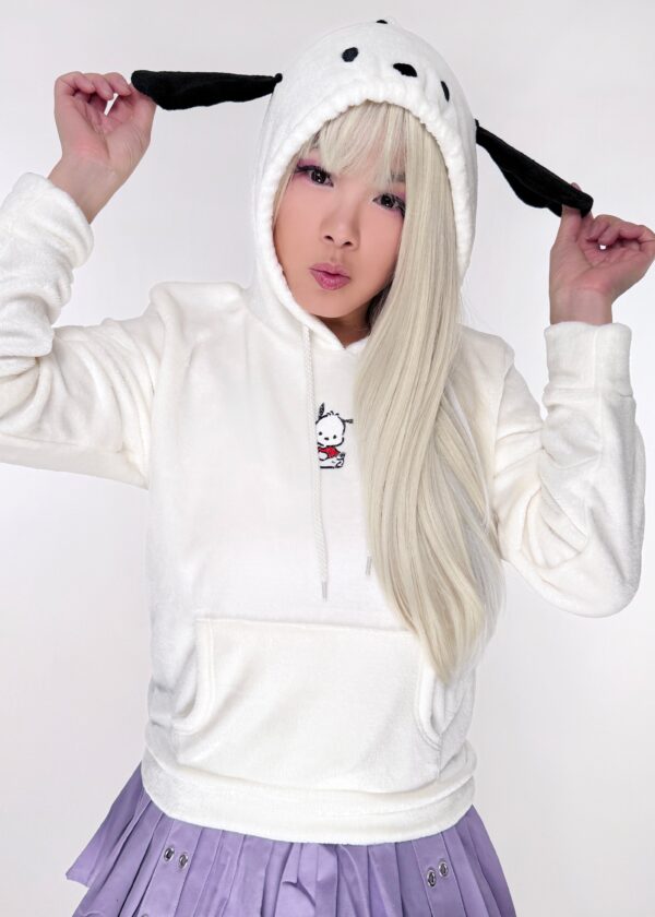 Sanrio Pochacco Cosplay Sherpa Hoodie - Image 2