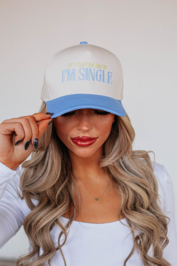 I'm Single Trucker Hat - Image 2