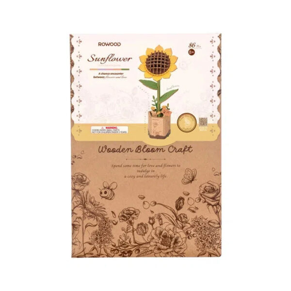 3D Wooden Flower Puzzles - Image 18