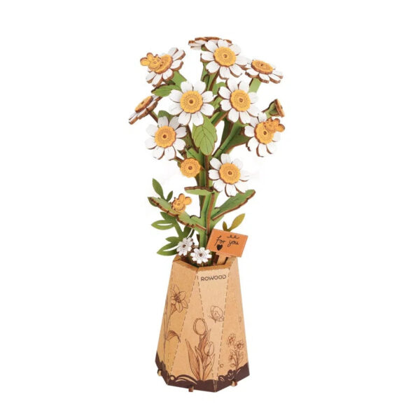 3D Wooden Flower Puzzles - Image 33