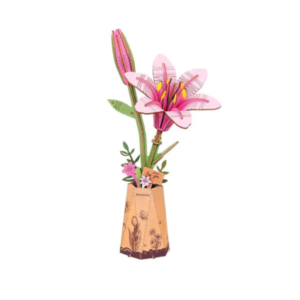 3D Wooden Flower Puzzles - Image 42