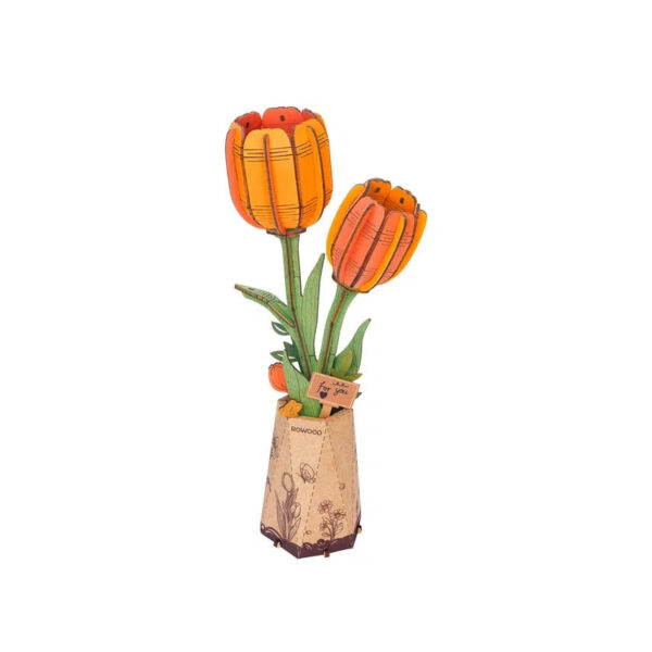3D Wooden Flower Puzzles - Image 37