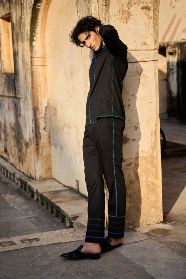 Zig Zag Stitch Pant