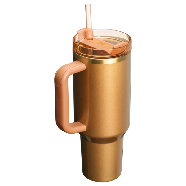 The Copper Tinsel Quencher H2.0 FlowState™ Tumbler | 40 OZ - Image 3