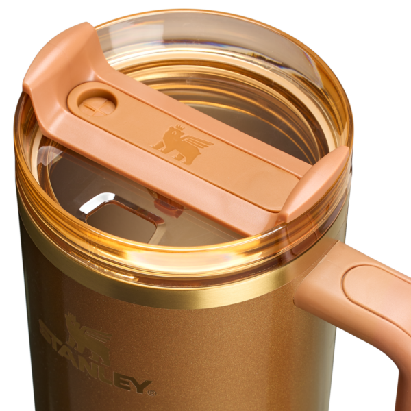 The Copper Tinsel Quencher H2.0 FlowState™ Tumbler | 40 OZ - Image 4