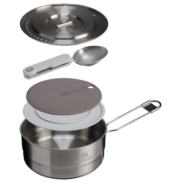 The Wildfare Pro Saucepan Cookset 5-piece set | 2 QT - Image 3