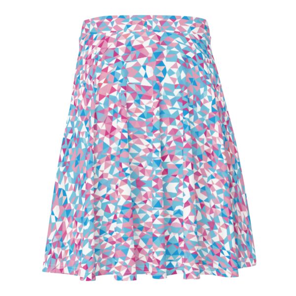 Trans Mosaic Skater Skirt - Image 2