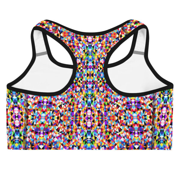 Pride Mosaic Sports Bra - Image 2
