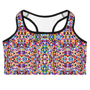 Pride Mosaic Sports Bra