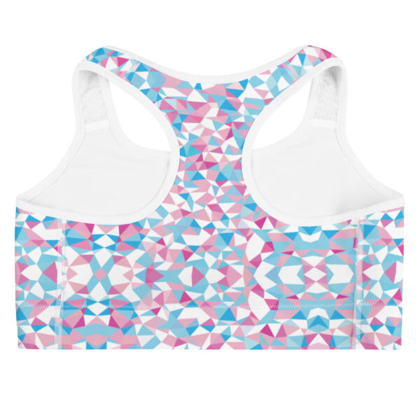 Trans Mosaic Sports bra - Image 2