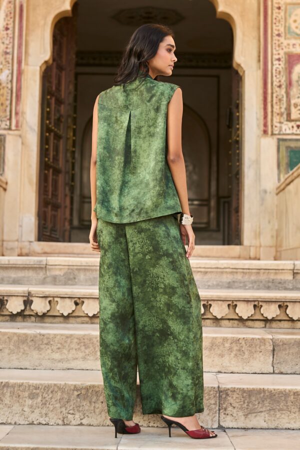 Sleeveless Jacquard Top - Image 4