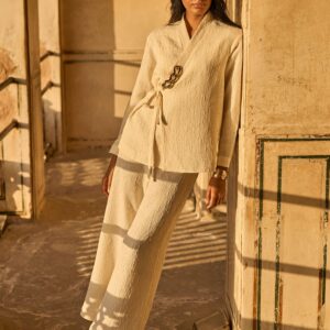 Textured Side Tie Set