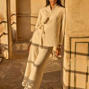 Textured Side Tie Set